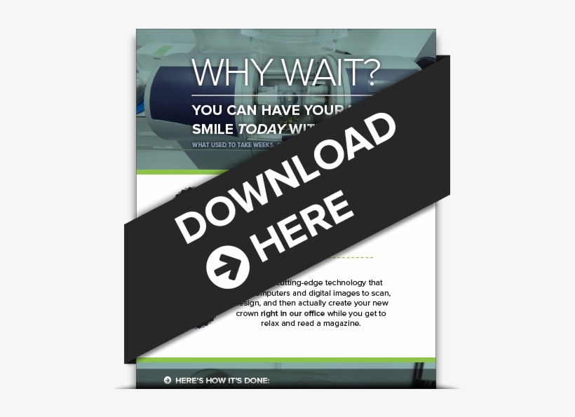 Custom Made Crowns Created While You Wait In Office - Invisalign Download, transparent png download