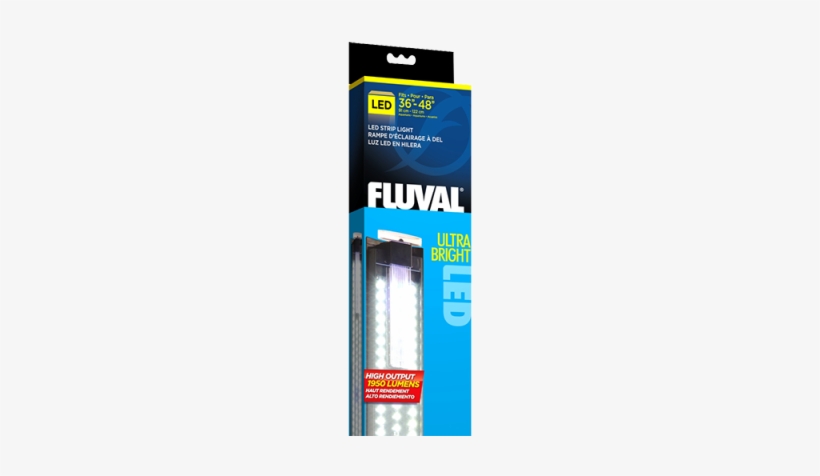 With Three Rows Of Daylight Bulbs, Fluval Ultra Bright - Fluval Ultra Bright Led Strip Light 36, transparent png download