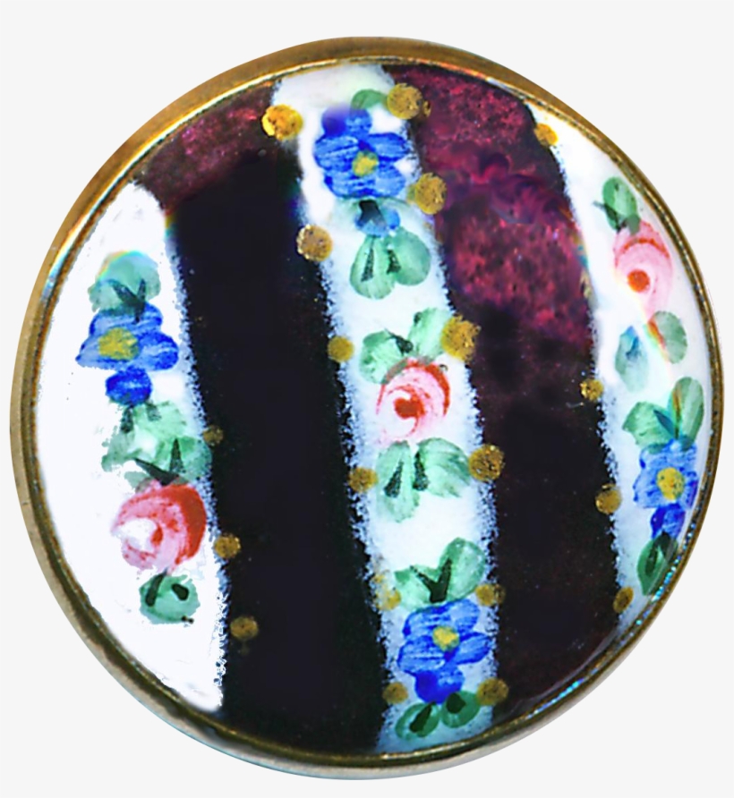 Button Late 19th C - Ceramic, transparent png download