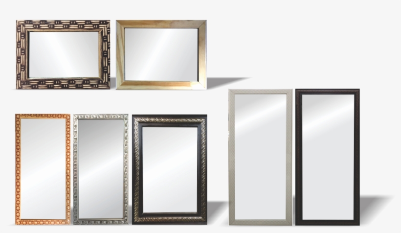 Espelhos Com Molduras - Mirror, transparent png download