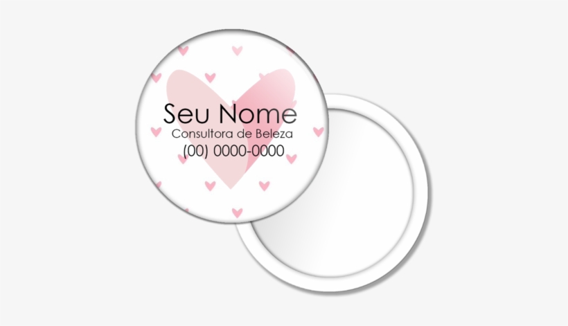 Cartão Espelho - Espelho Cartao De Visita, transparent png download