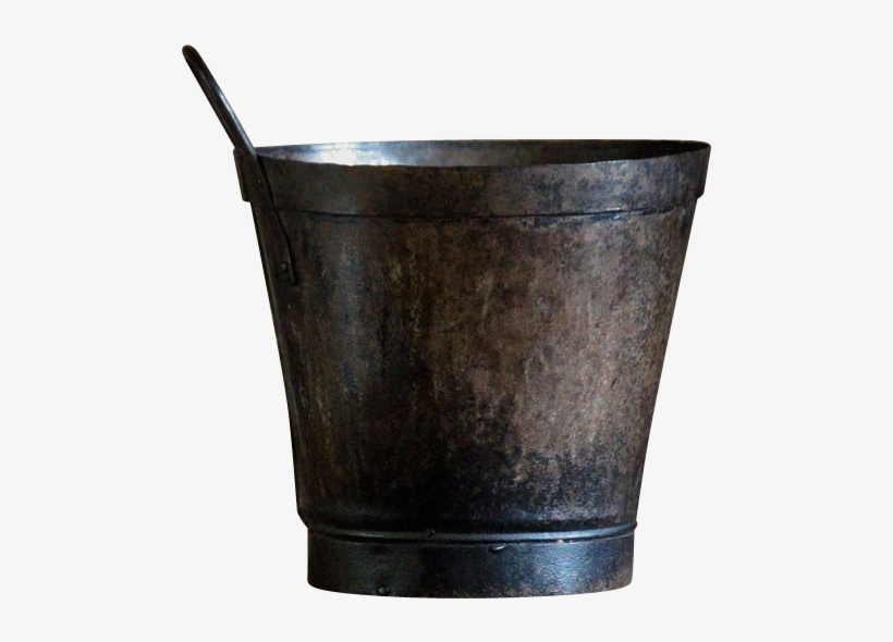 Metal Bucket Transparent Png - Old Bucket Transparent, transparent png download