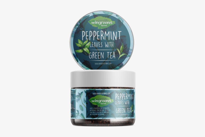 Peppermint Green Tea - Wingreens Farms Lemongrass With Green Tea - 60 Gm, transparent png download