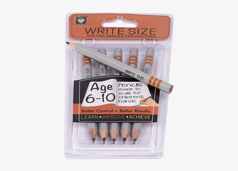 6-10 Years Improve Confidence And Ability - Warehouse Stationery Write Size Pencils Set 10+ Multi-coloured, transparent png download