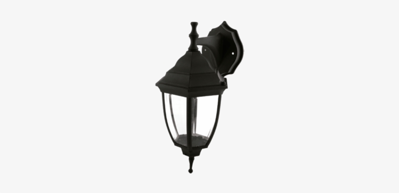 Farol De Pared Suspendido Negro Fu-0673 Fulgore - Lantern, transparent png download