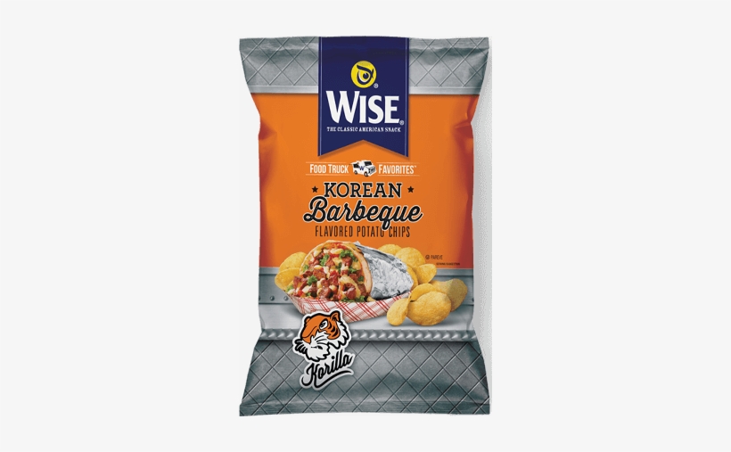 This Is A New Potato Chip Flavor From The Company - Wise Korean Bbq Chips, transparent png download