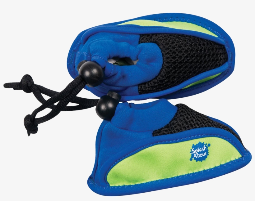 Protect Your Baby's Feet From Slippery Poolsides, Jellyfish - Splash Shoe Lime With Blue Soft Sole - Small, transparent png download