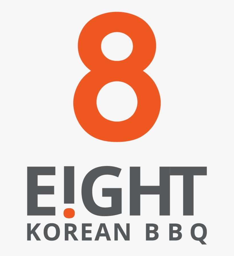 Eight Korean Bbq Logo, transparent png download
