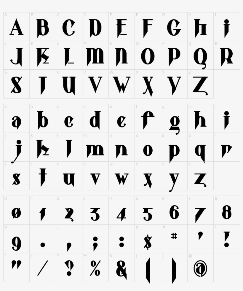 Shark Font - Flintstone Font, transparent png download