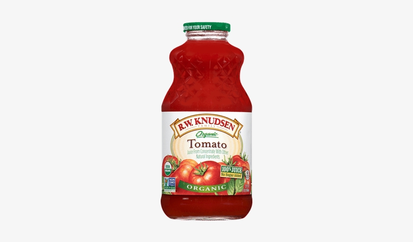 Rw Knudsen Tomato Juice - R.w. Knudsen - Organic Juice Tomato - 32 Oz., transparent png download