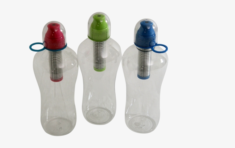Clear2go™ Splash Water Bottles With Filter - Plastic Bottle, transparent png download