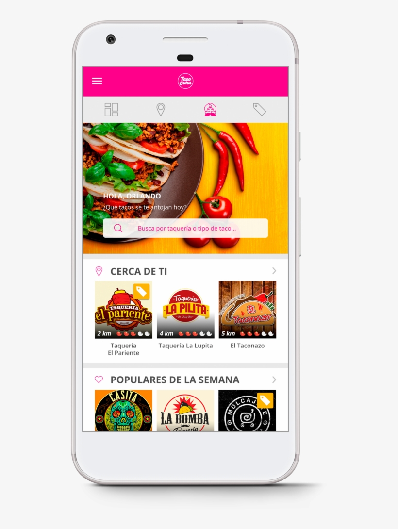 Encuentra Restaurantes Cercanos De Comida Mexicana - Taqueria El Pariente, transparent png download