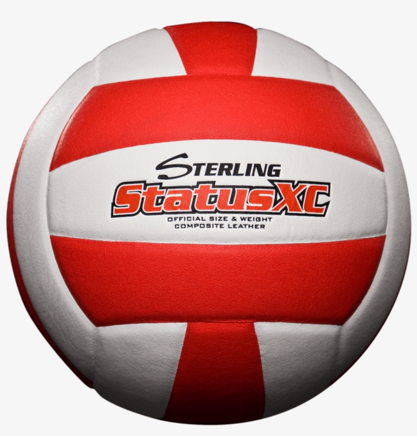 Sterling Red/white Official Size 5 Composite Leather, transparent png download