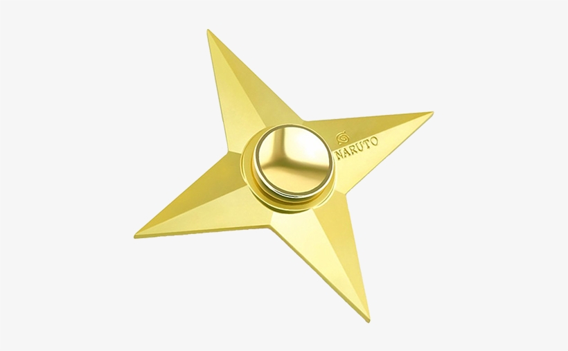 Naruto Fidget Spinner - Naruto Gold Fidget Spinner, transparent png download