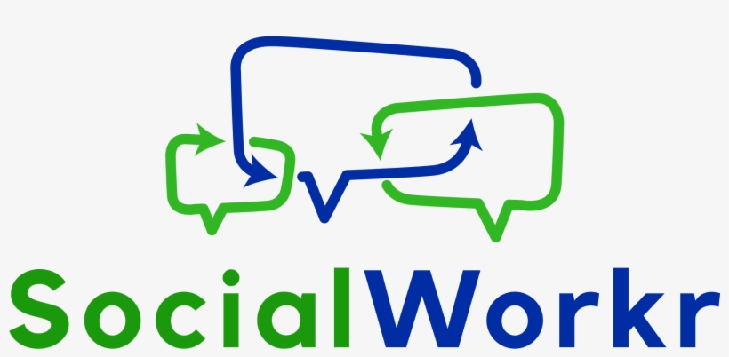 Social Network For Social Workers - Blue, transparent png download