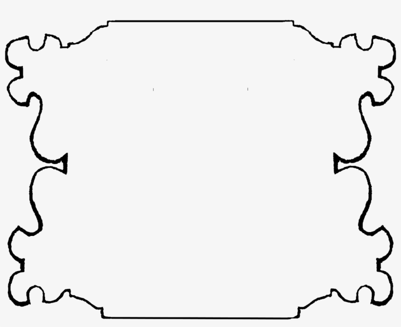 The Second Digital Frame Image Has A Very Fancy Border - Digital Stamp, transparent png download