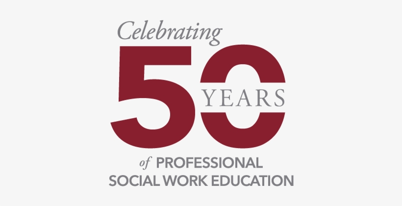 2018 Social Work 50th Anniversary Celebrations - Graphic Design, transparent png download