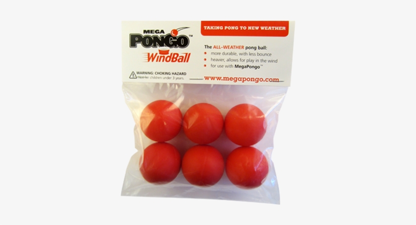 The All-weather Pong Ball - Megapongo Wind Ball Beer Pong Tailgating Ball, transparent png download