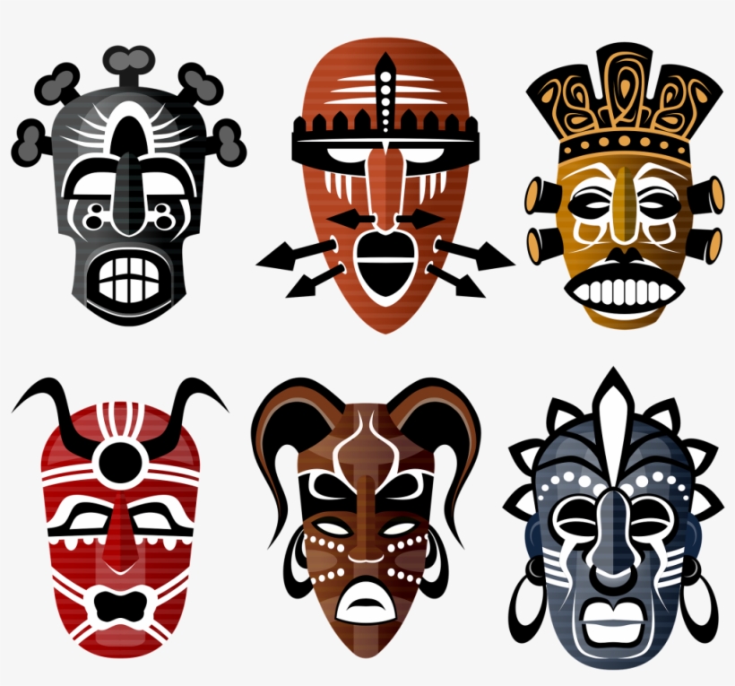 Mushroom Trip - Tribal Masks, transparent png download