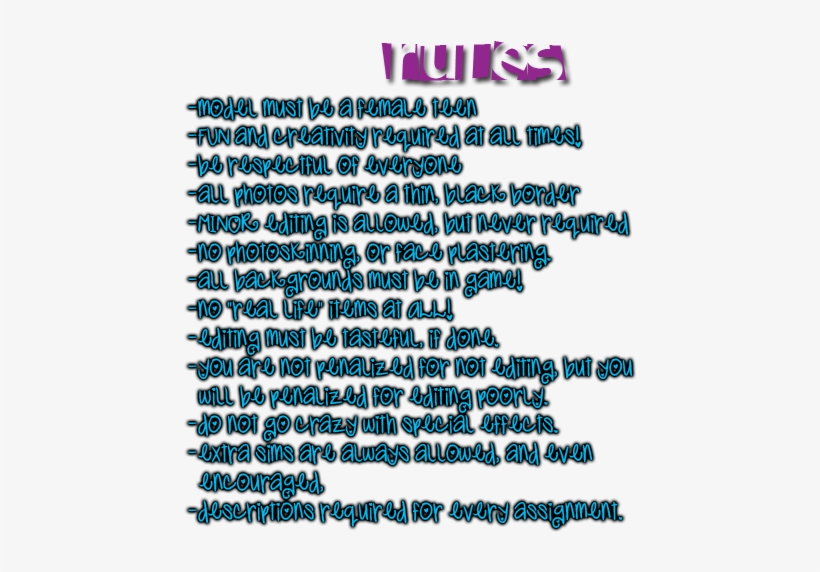 Rules - Number, transparent png download