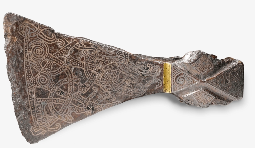 Mammen Silver-inlaid Axehead, transparent png download