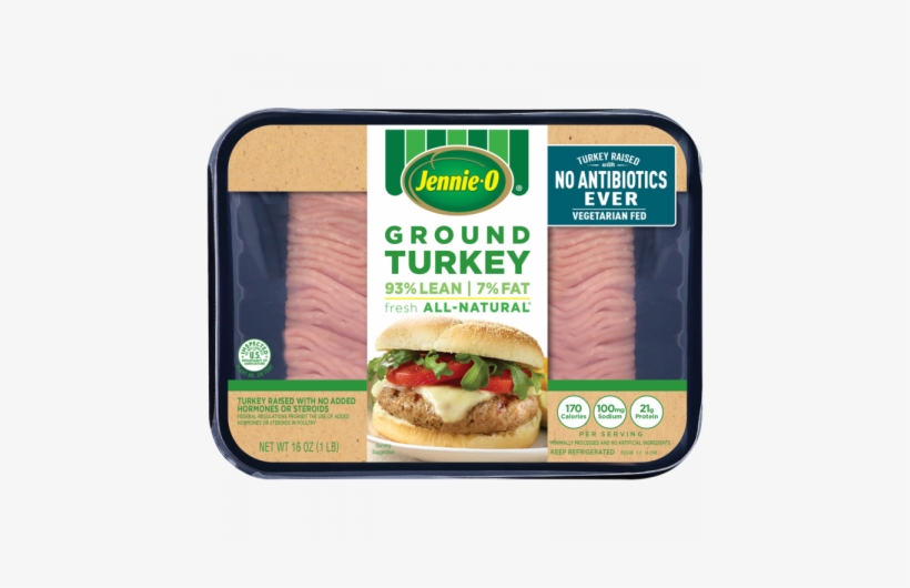 Lean Ground Turkey - Jennie-o Ground Turkey Breast 16 Oz. Tray, transparent png download