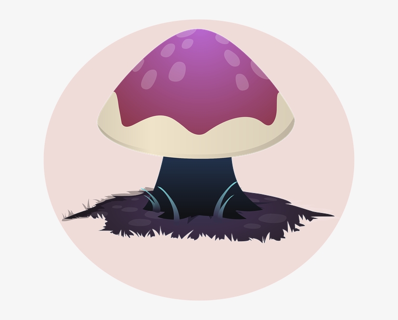 Mushroom Pink Nature Forest Fungus Fungi Toxic Poisonous - Psicodelico Cogumelo Png, transparent png download