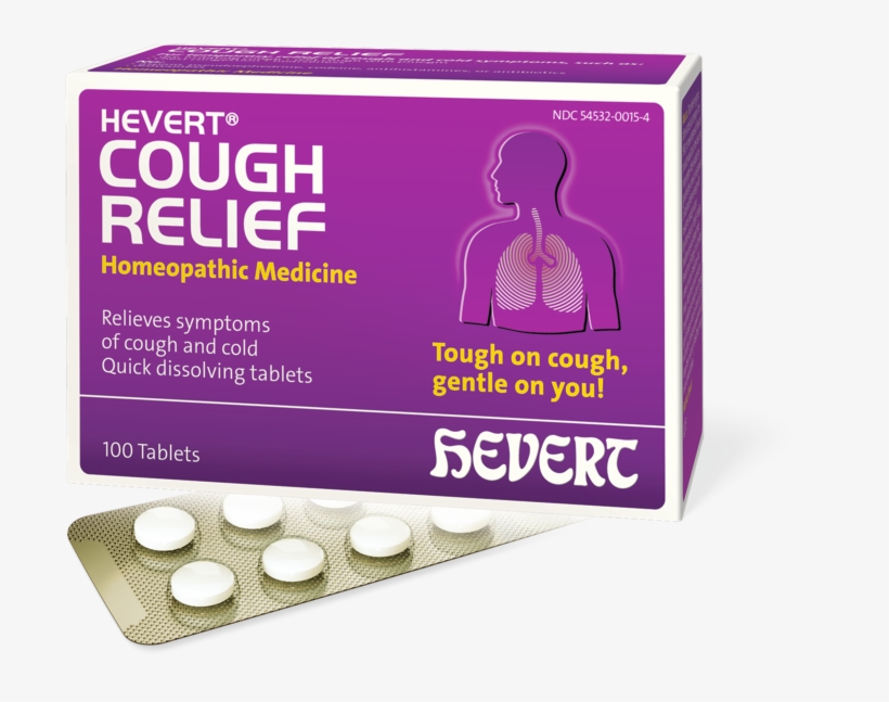 Cough Relief - Hevert Pharmaceuticals Hevert Stress Relief 100 Tabs, transparent png download