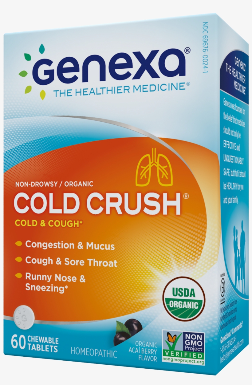 Non-drowsy / Organic Cold & Cough Chewable Tablets,, transparent png download