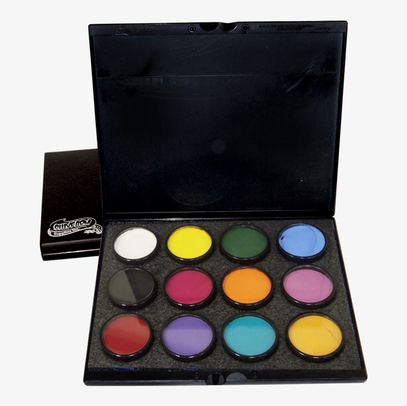 Build Your Own Paradise Face Paint Palette - Painting, transparent png download