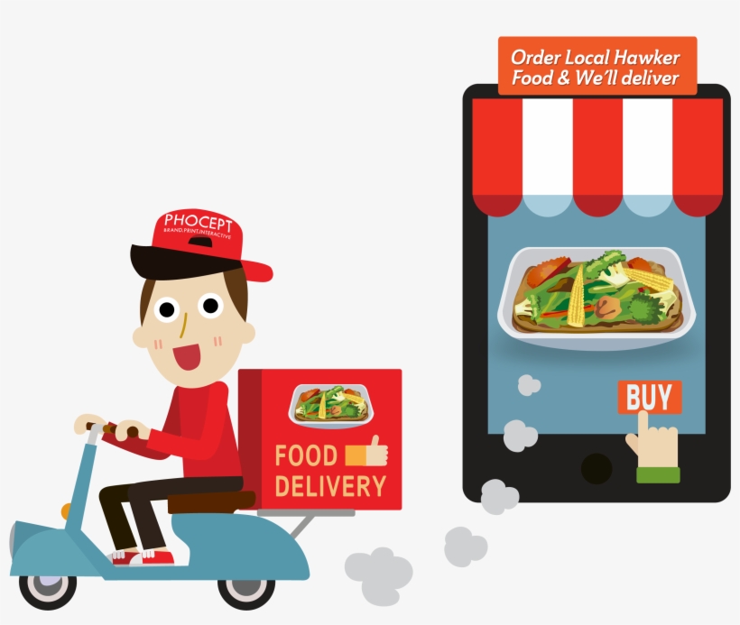 Food Delivery, transparent png download