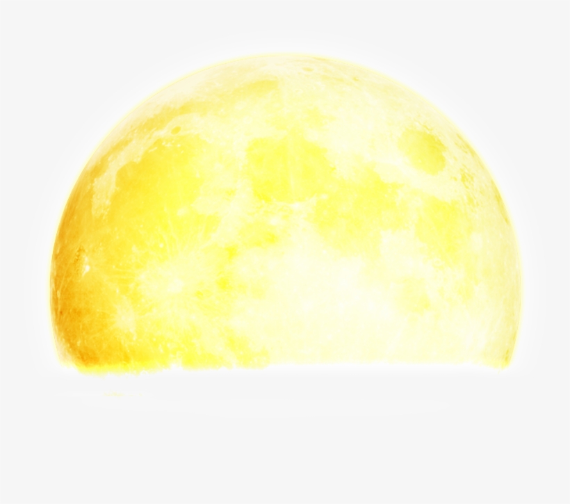 Semicircular Yellow Ball Cartoon Transparent - Circle, transparent png download