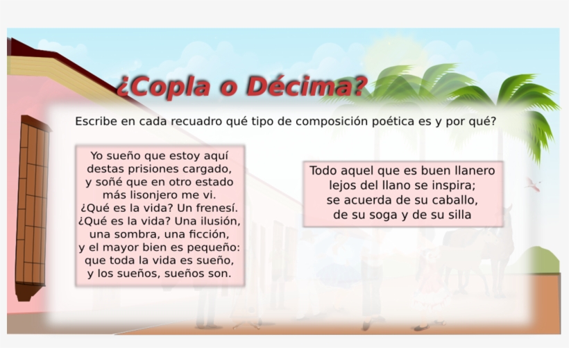 Fondo Copla O Decima - Document, transparent png download