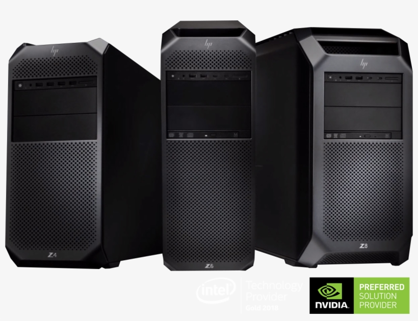 Hp Z8, Hp Z6 And Hp Z4 - Hp Z6, transparent png download