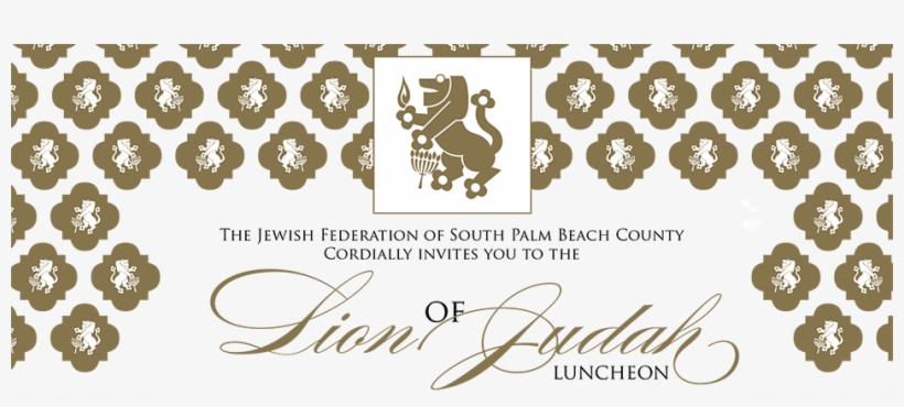 Lion Of Judah Luncheon - Lion Of Judah, transparent png download
