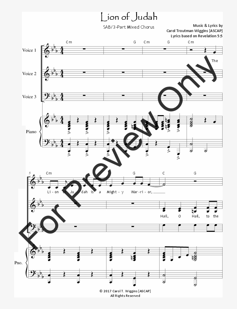 Lion Of Judah Thumbnail Lion Of Judah Thumbnail - Hymns Made Easy I Need Thee Every Hour, transparent png download