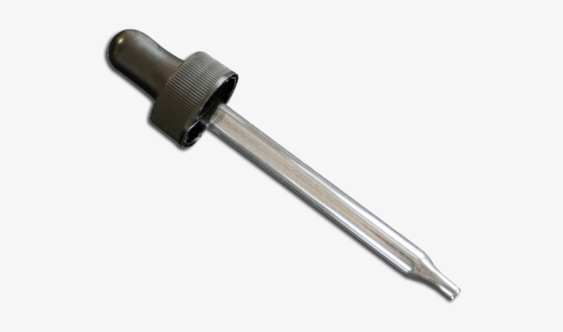 Bottle, Amber With Dropper Or Cap - Dropper Png, transparent png download