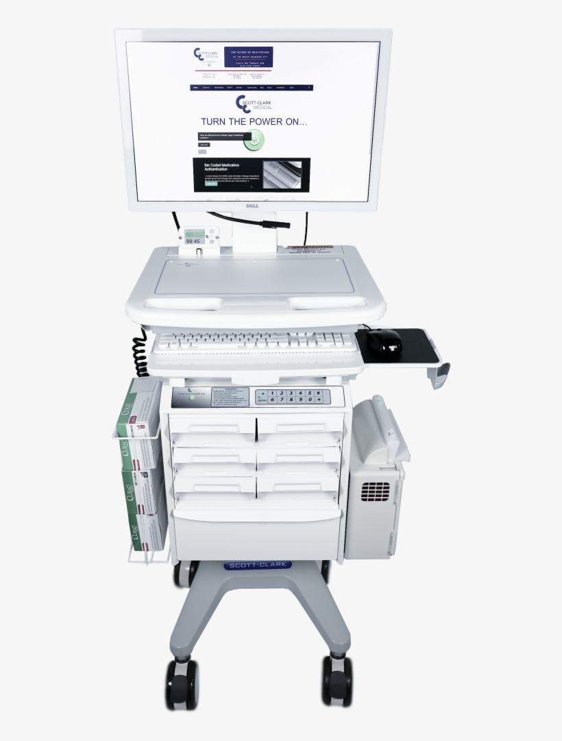 Mobile Powered Medical Workstation With Rechargeable - Medicine, transparent png download