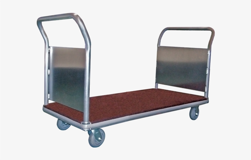 Airline Luggage Platform Flatbed Trucks - Baggage Cart, transparent png download