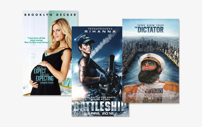 S Movie Choices - Dictator Poster Double Sided Regular (2012) Original, transparent png download