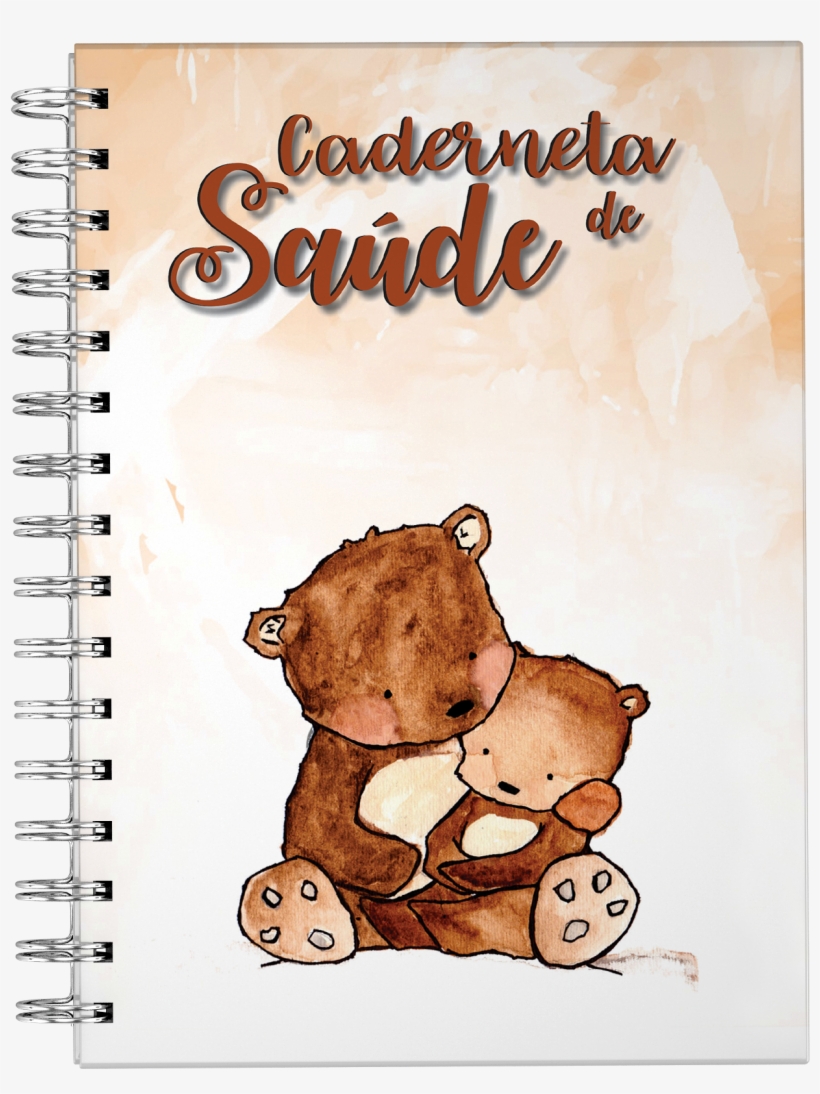 Mama Bear Holding Baby Bear Cartoon, transparent png download