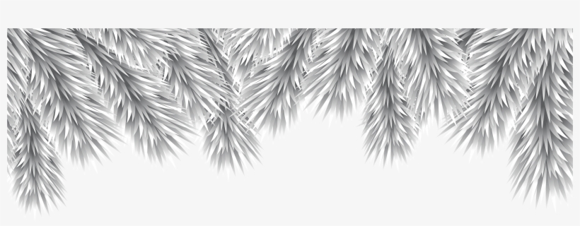 Blue Christmas Branches Clipart, transparent png download