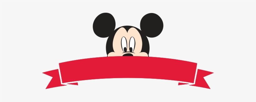 07 Pm 162789 Mickeybanner2 - Cartoon, transparent png download