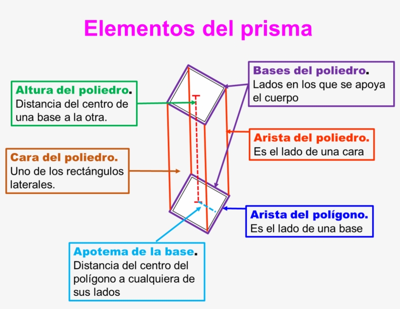 64 1 - - Prisma Y Sus Partes, transparent png download