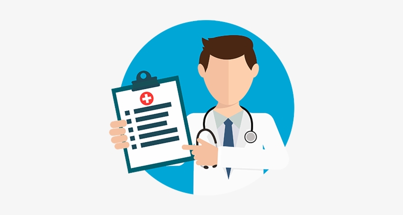 Procederemos A Realizarle El Reconocimiento Medico - Health Check Up Cartoon, transparent png download