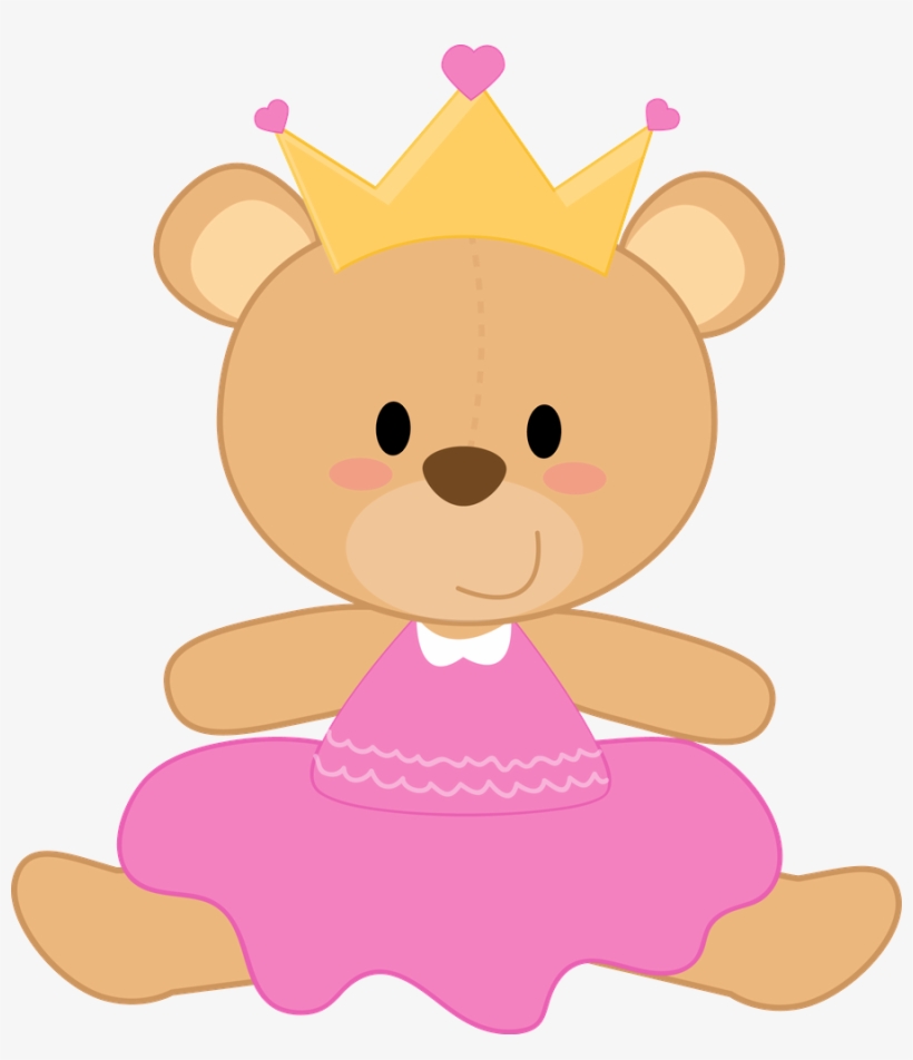 Ursinho Menina Png - Ursinhos Minus, transparent png download