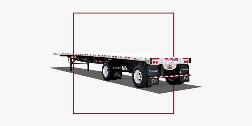 Delivers Superior Performance, Increased Payload And - 53 Foot Flatbed Trailer Great Dane, transparent png download