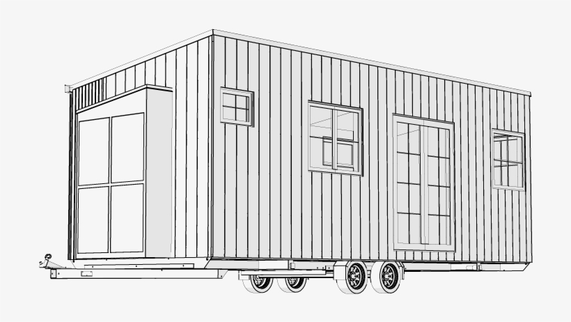 Tiny House V2 - Portable Network Graphics, transparent png download