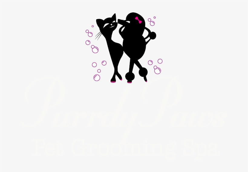 Paw Clipart Dog Spa - Purrdy Paws Pet Grooming, transparent png download