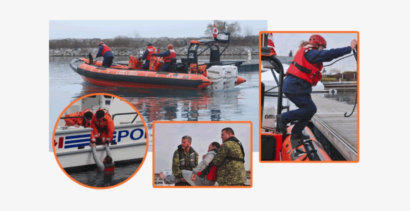 First Responders - Rigid-hulled Inflatable Boat, transparent png download